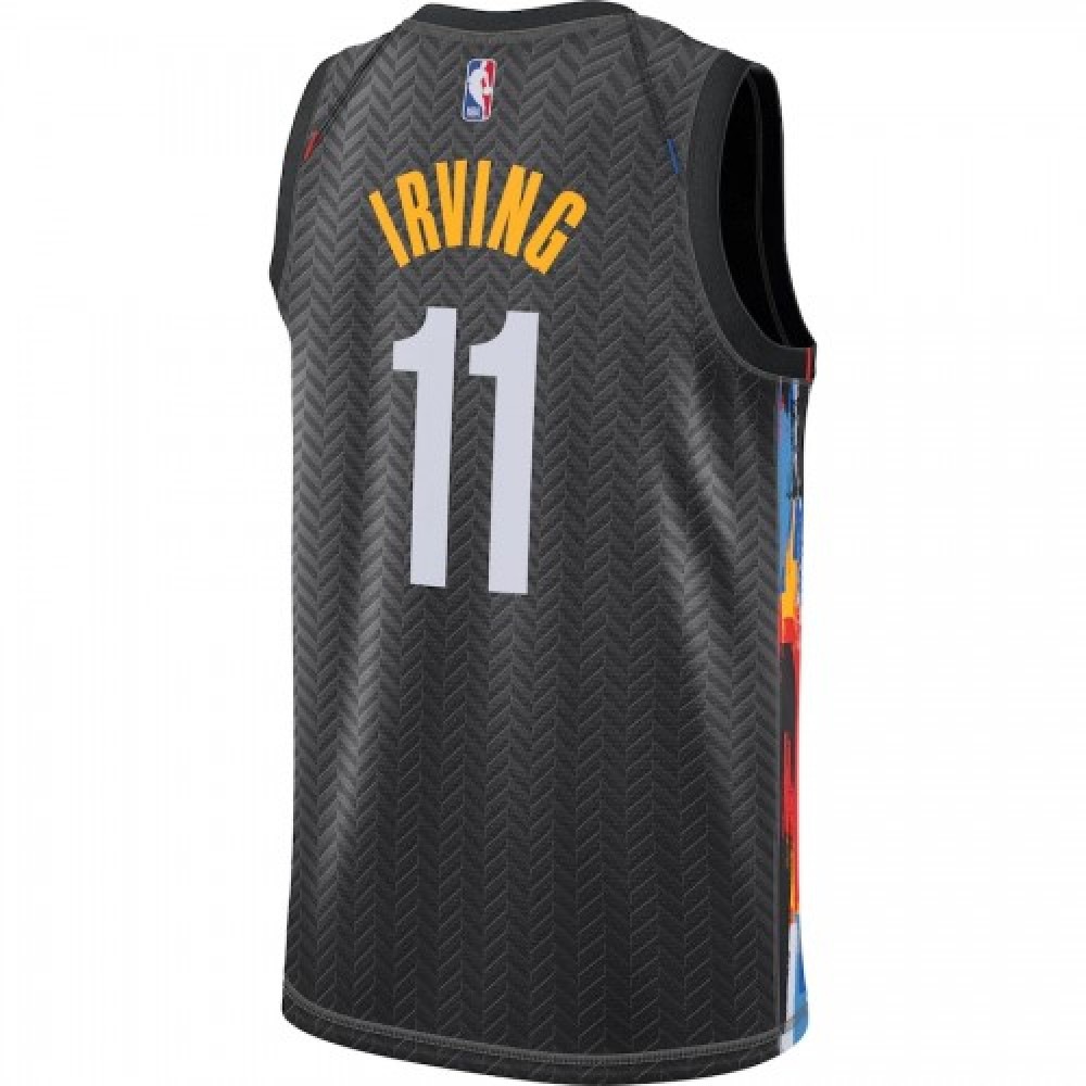 Men's Brooklyn Nets Kyrie Irving #11 Black 2020/21 Swingman Player Jersey – City Edition-Pro Kit Vault | Brand New 26/27 Sports Jerseys